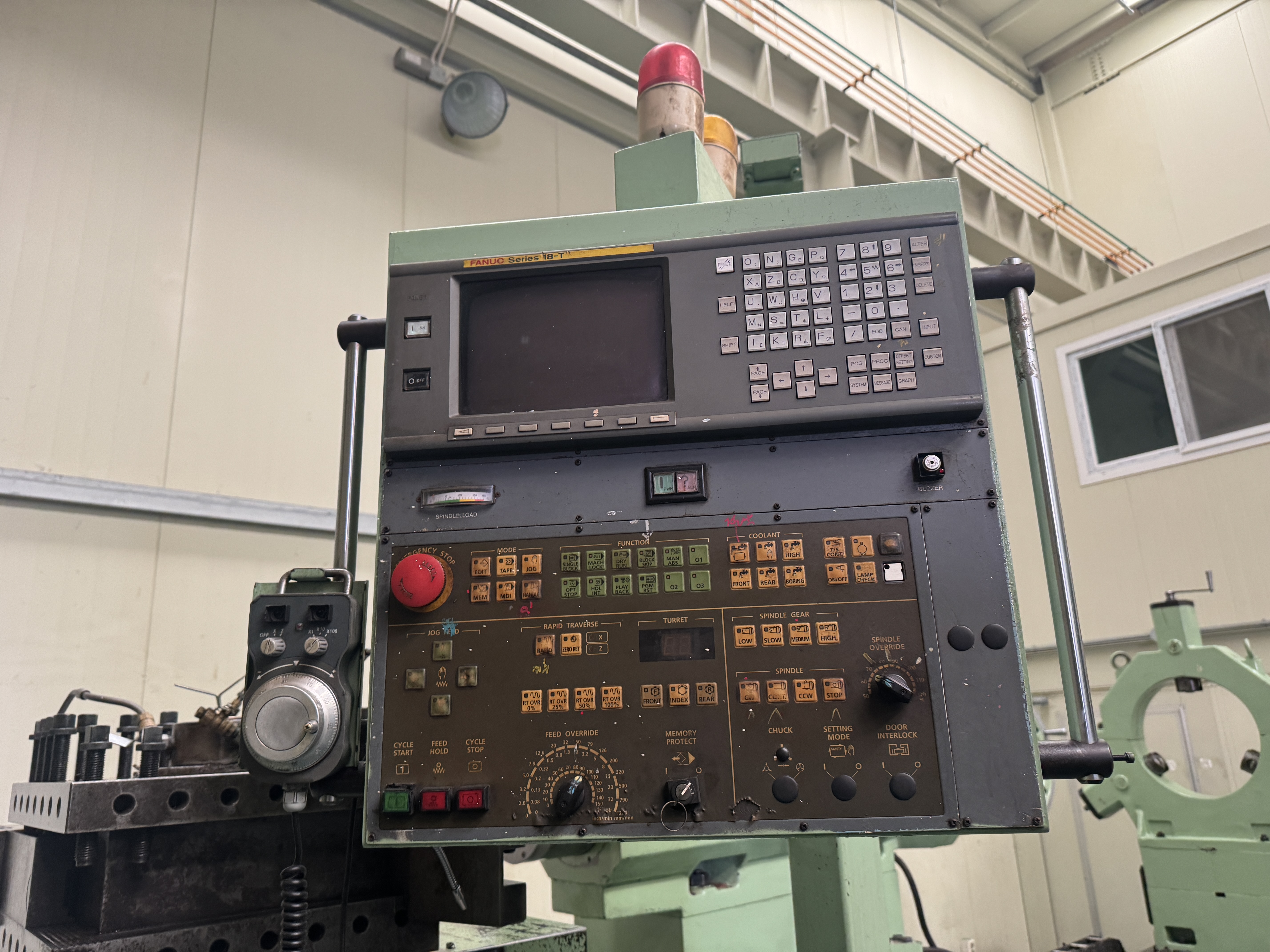 한국공작기계 대형 NC선반 DYNASTURN 1700X8000