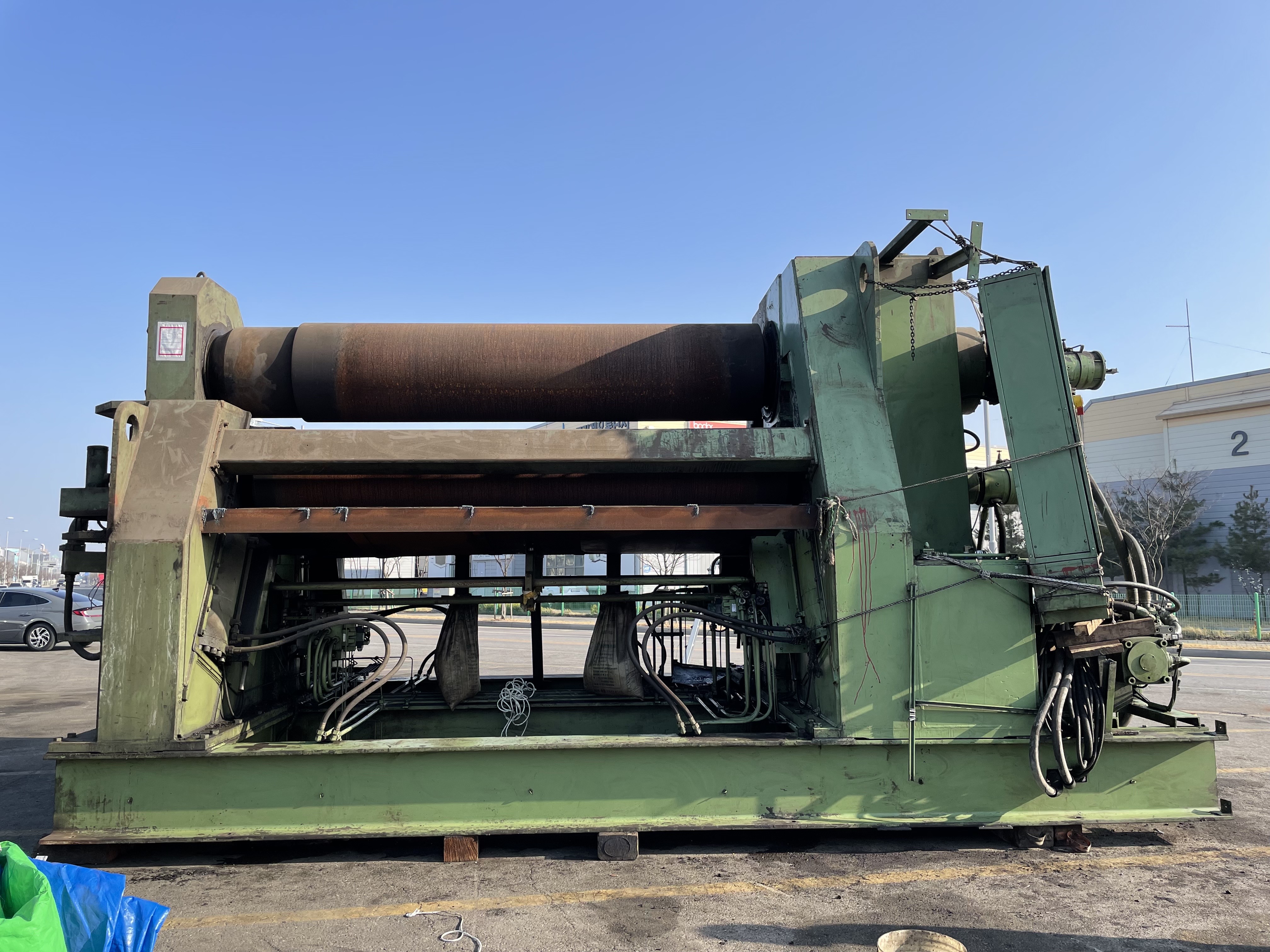 HAEUSLER 4단 벤딩롤러 HY3600X70