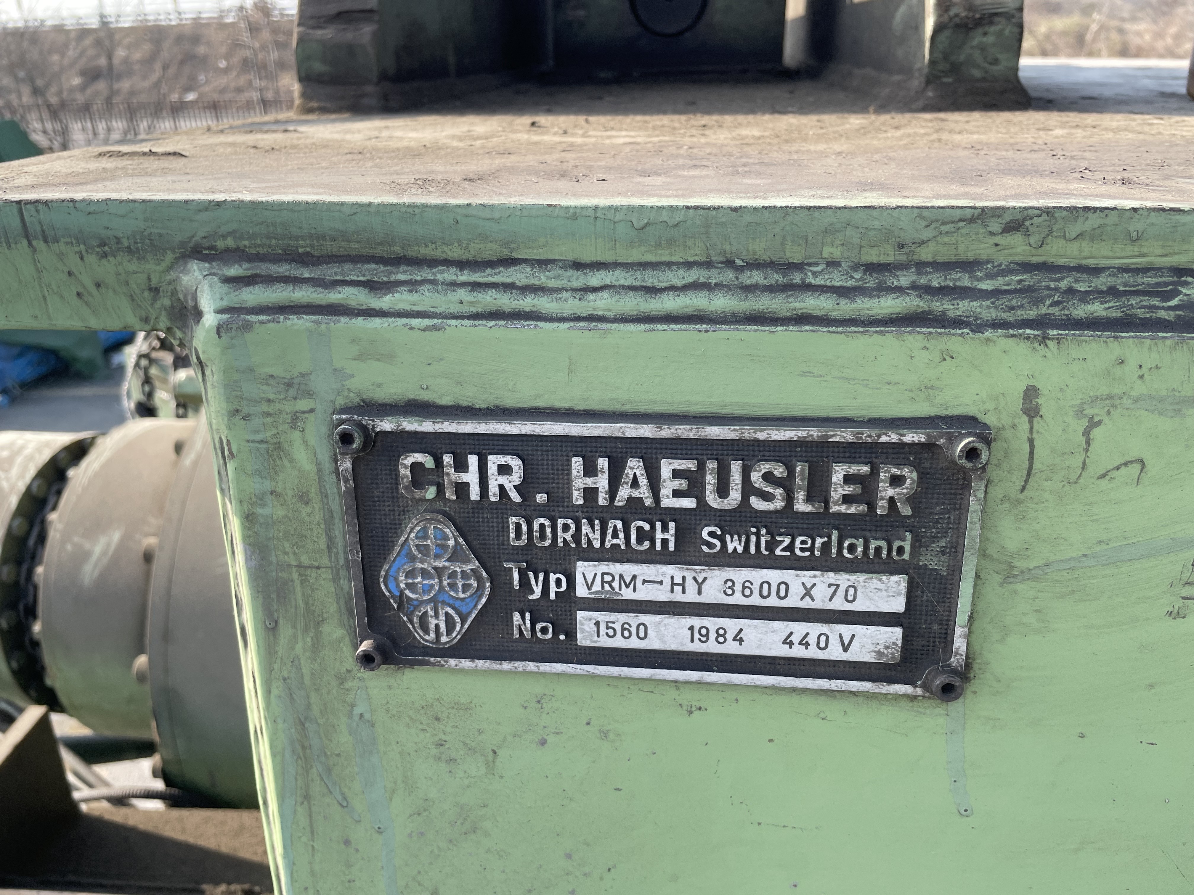 HAEUSLER 4단 벤딩롤러 HY3600X70