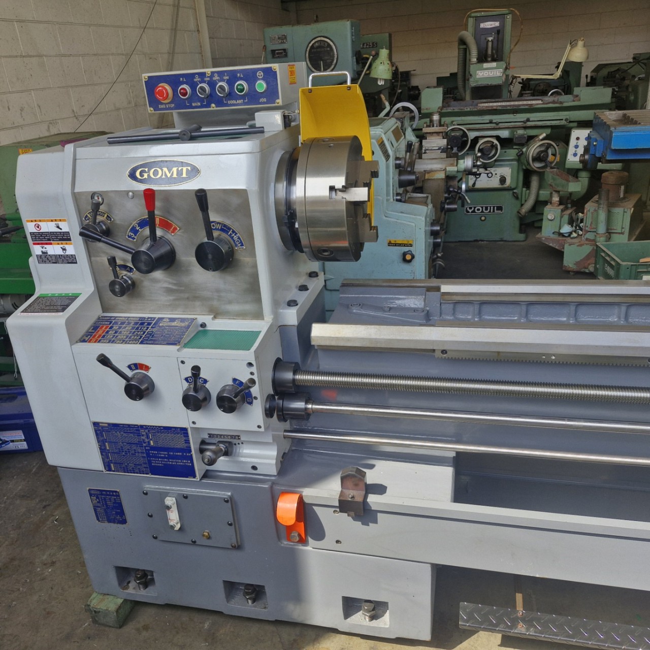 범용선반(NARA6015, 2022년식, 220V, 상태 : 최상급