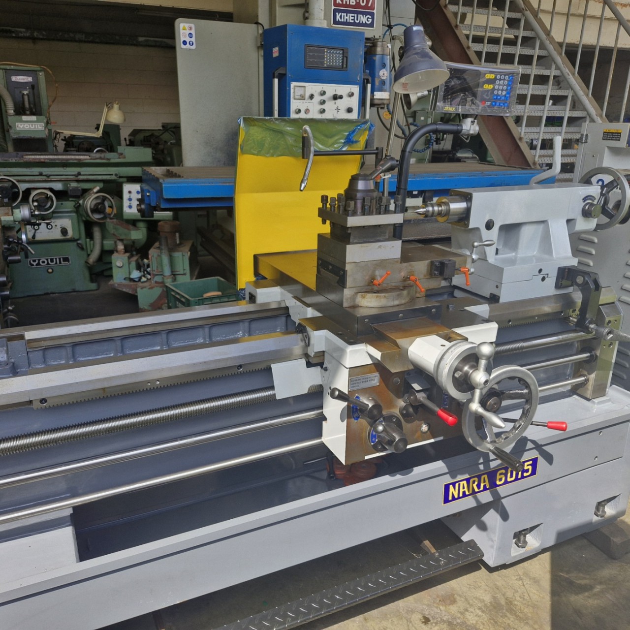 범용선반(NARA6015, 2022년식, 220V, 상태 : 최상급