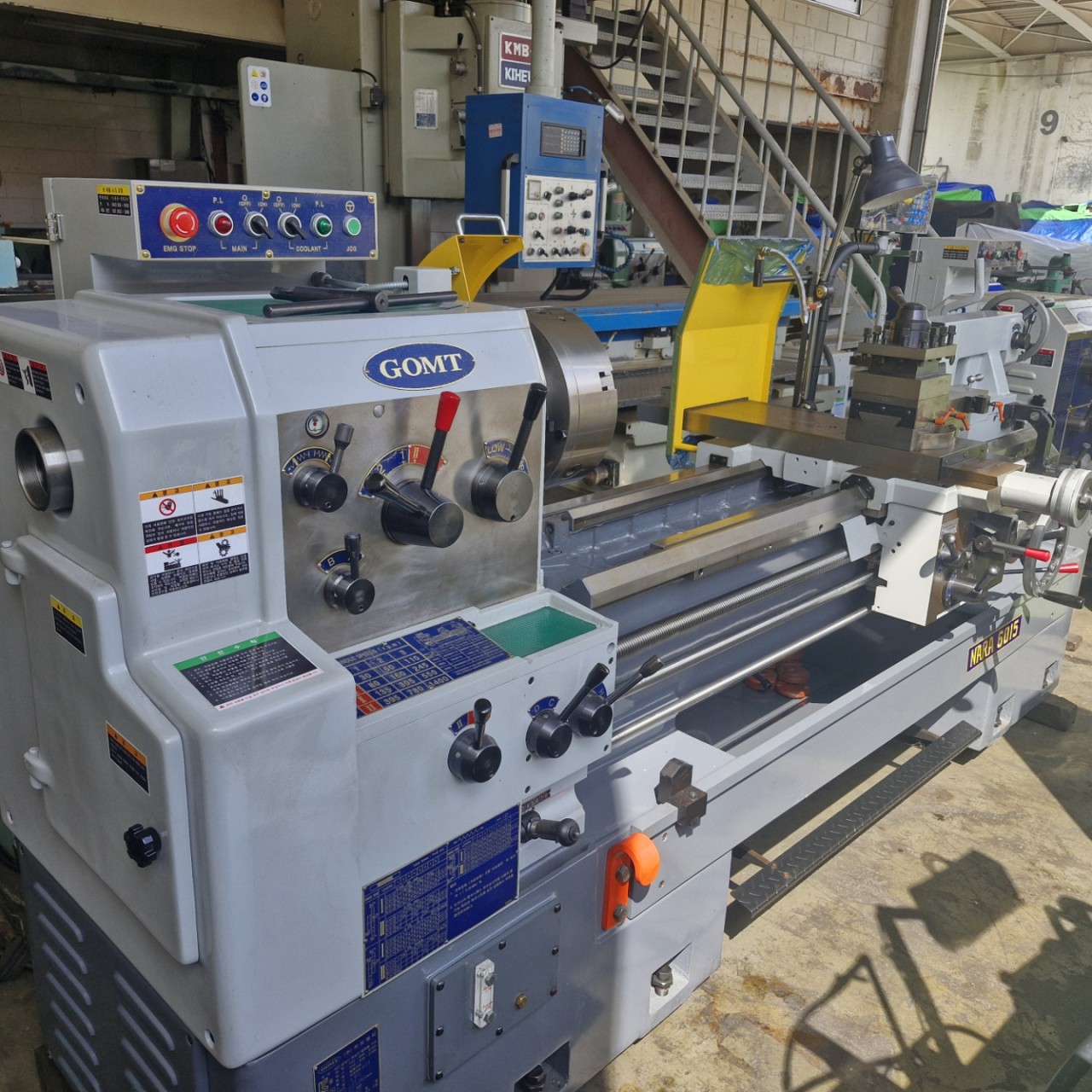 범용선반(NARA6015, 2022년식, 220V, 상태 : 최상급