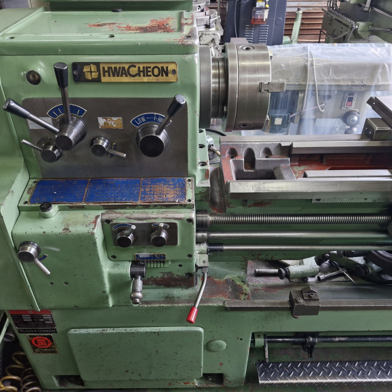 범용선반(화천460*1000, 1995년)