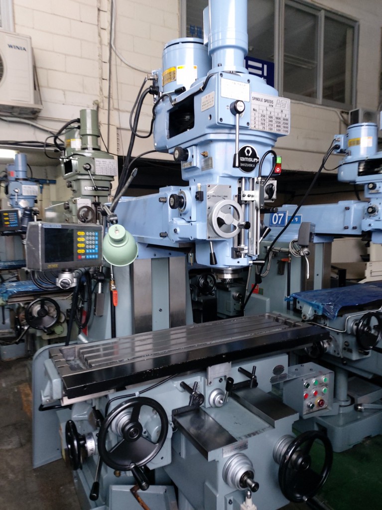 범용밀링(남선2호밀링, 2021년, 상태최상)