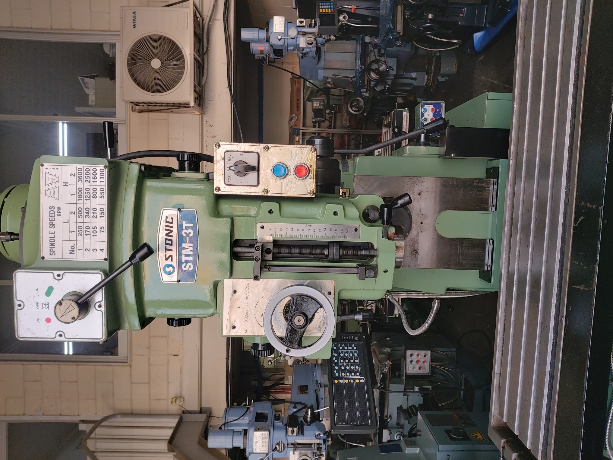 범용밀링(스토닉 3호밀링, 2008년, 상태 : 매우양호)