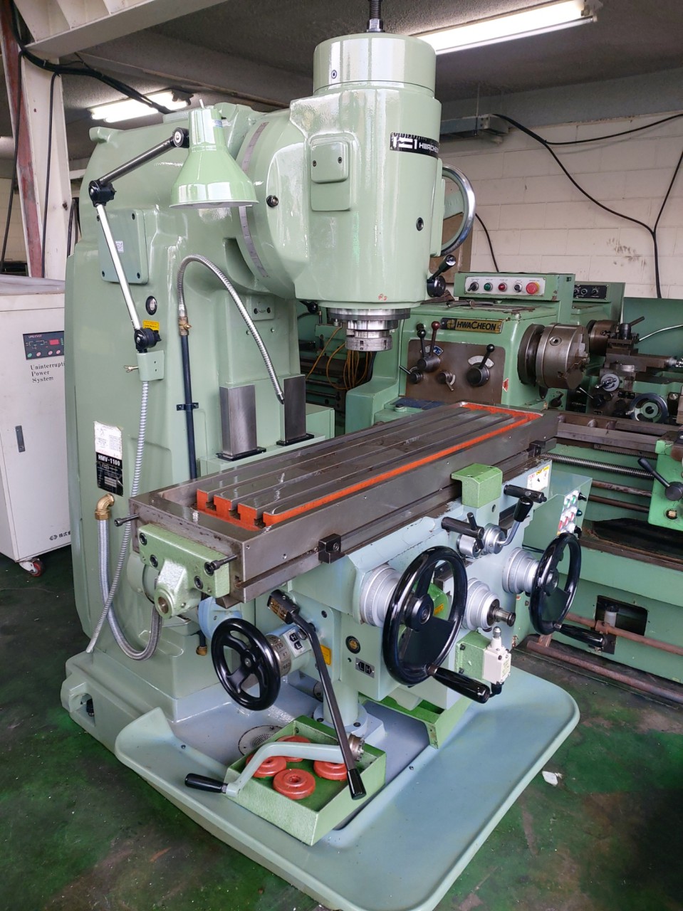 범용밀링, 멍텅구리밀링(화천MV밀링, 2010, 2009, 1988)