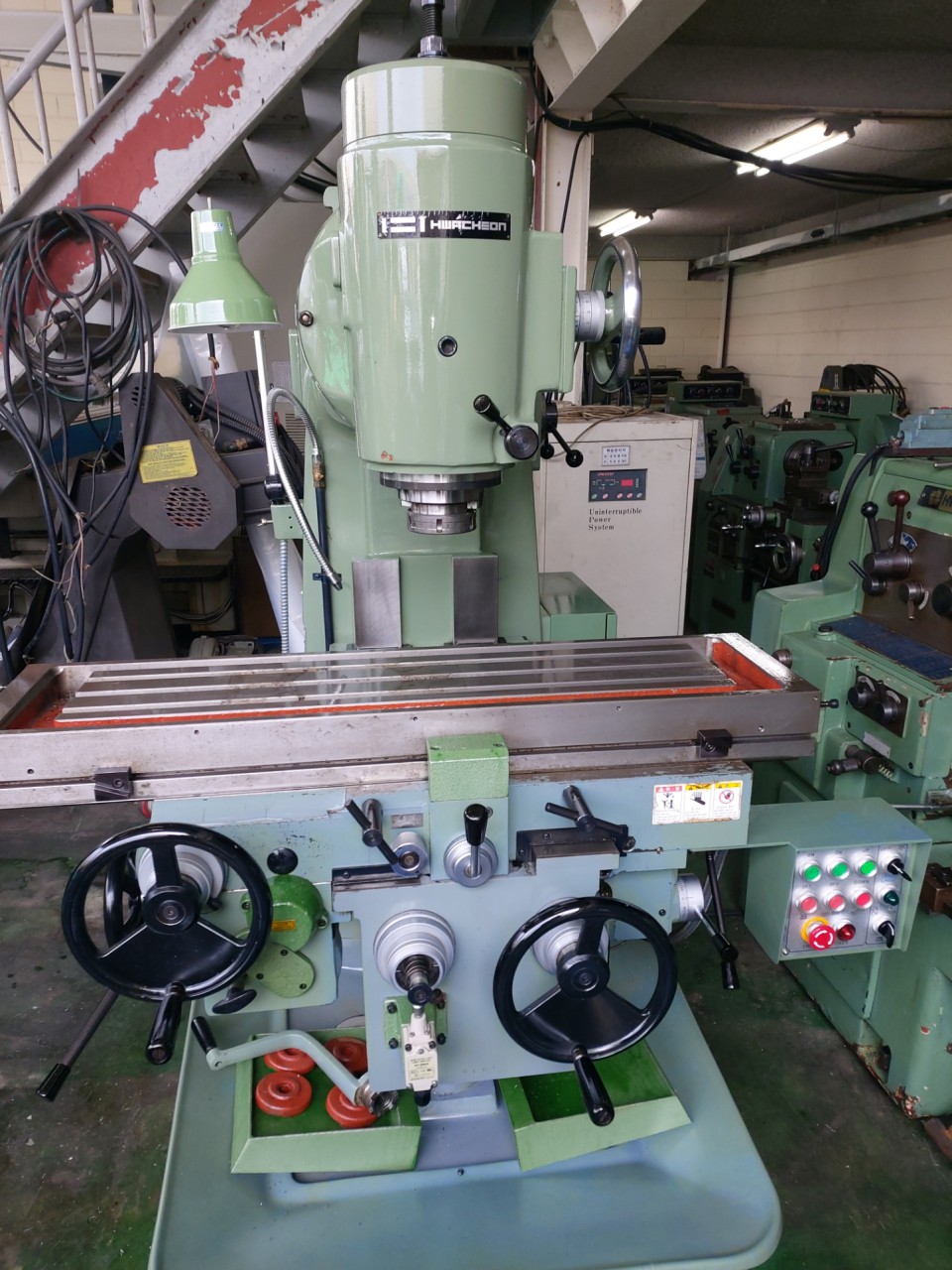 범용밀링, 멍텅구리밀링(화천MV밀링, 2010, 2009, 1988)