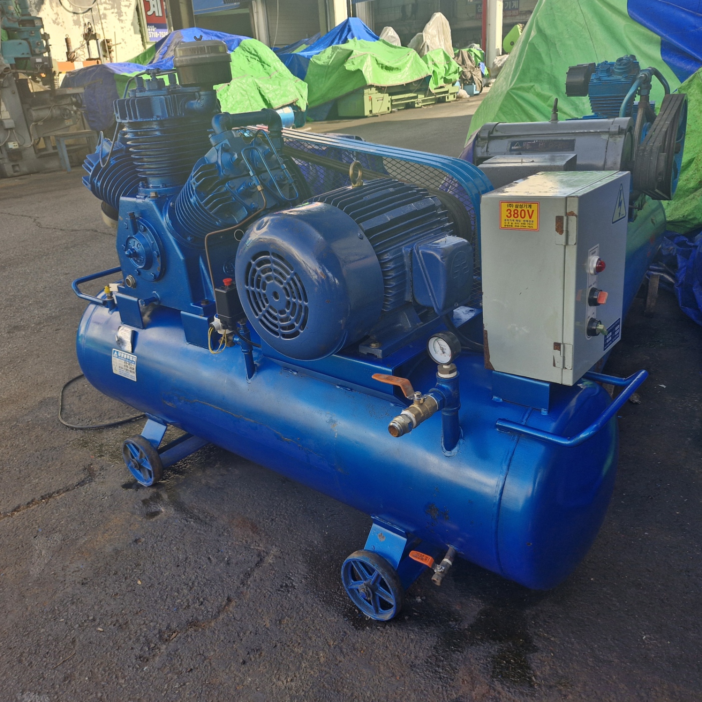 콤프레샤(20마력, 15마력, 5마력, 2.5마력)