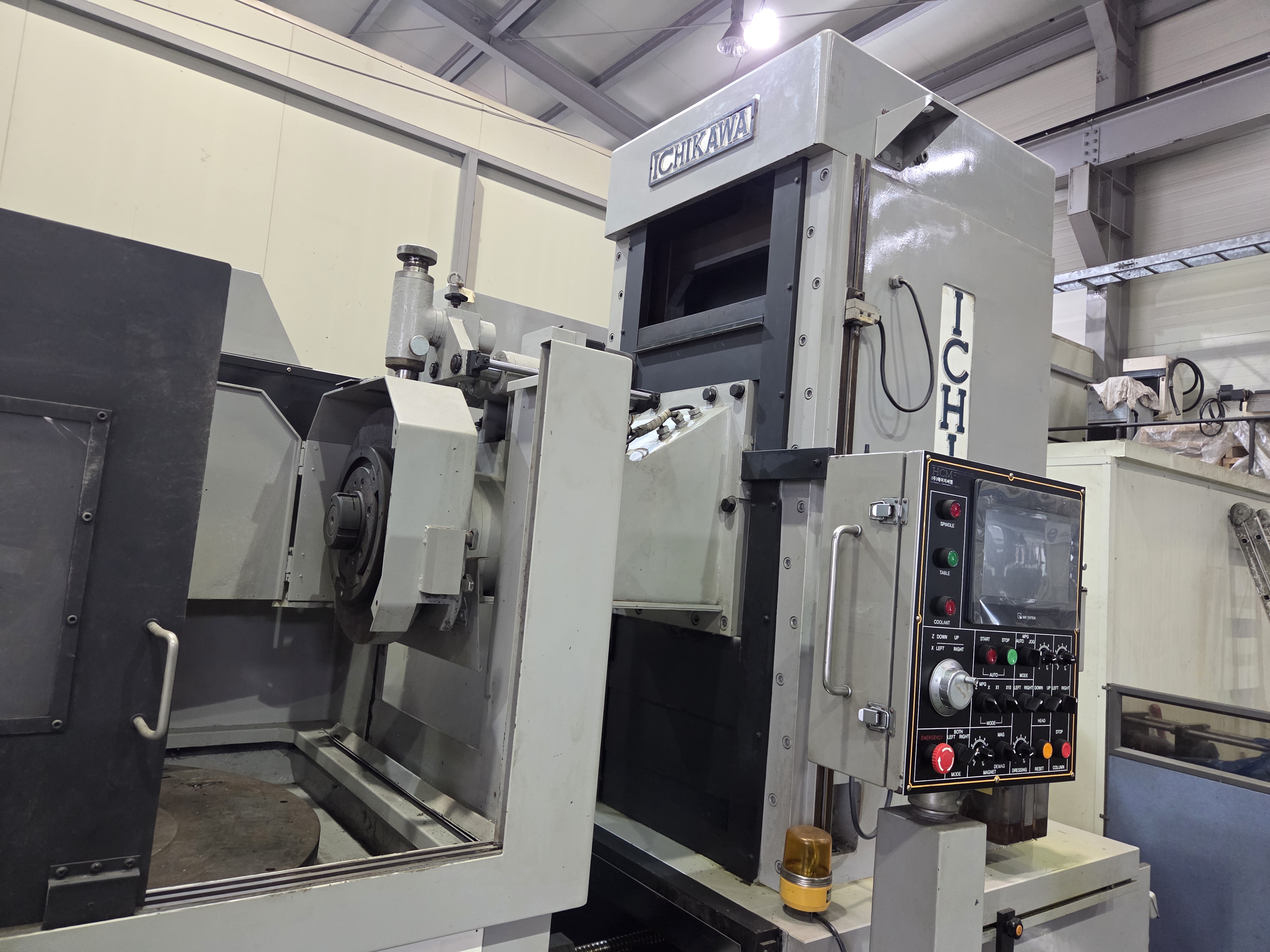 NC호리젠탈 로타리연삭기, 로타리연삭기,