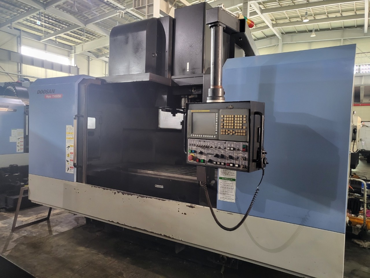 두산7호 머시닝센타 MYNX-7500/50 (2011년식) 2대