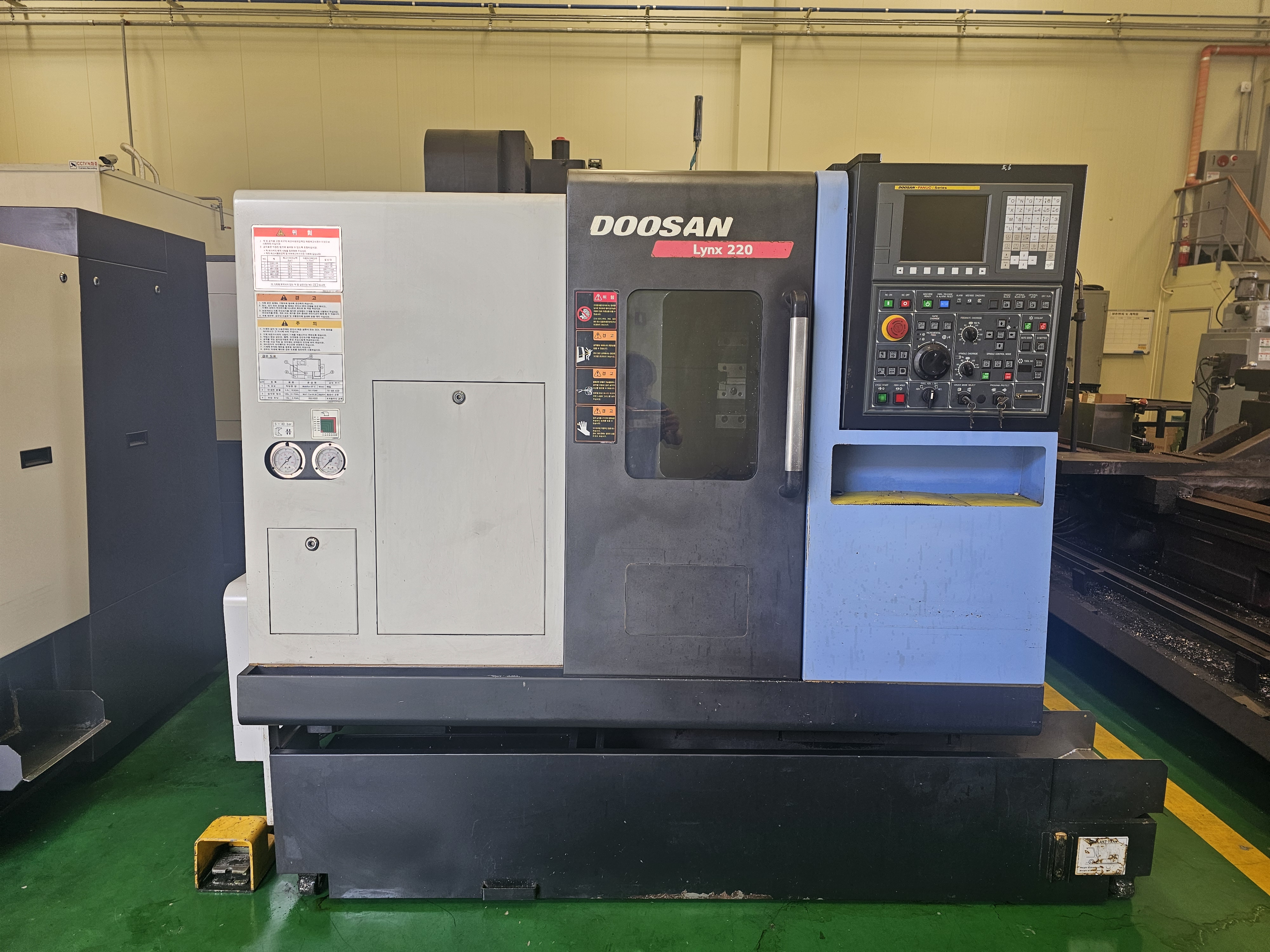 LYNX220C (8인치) 심압대 유[판매완료]