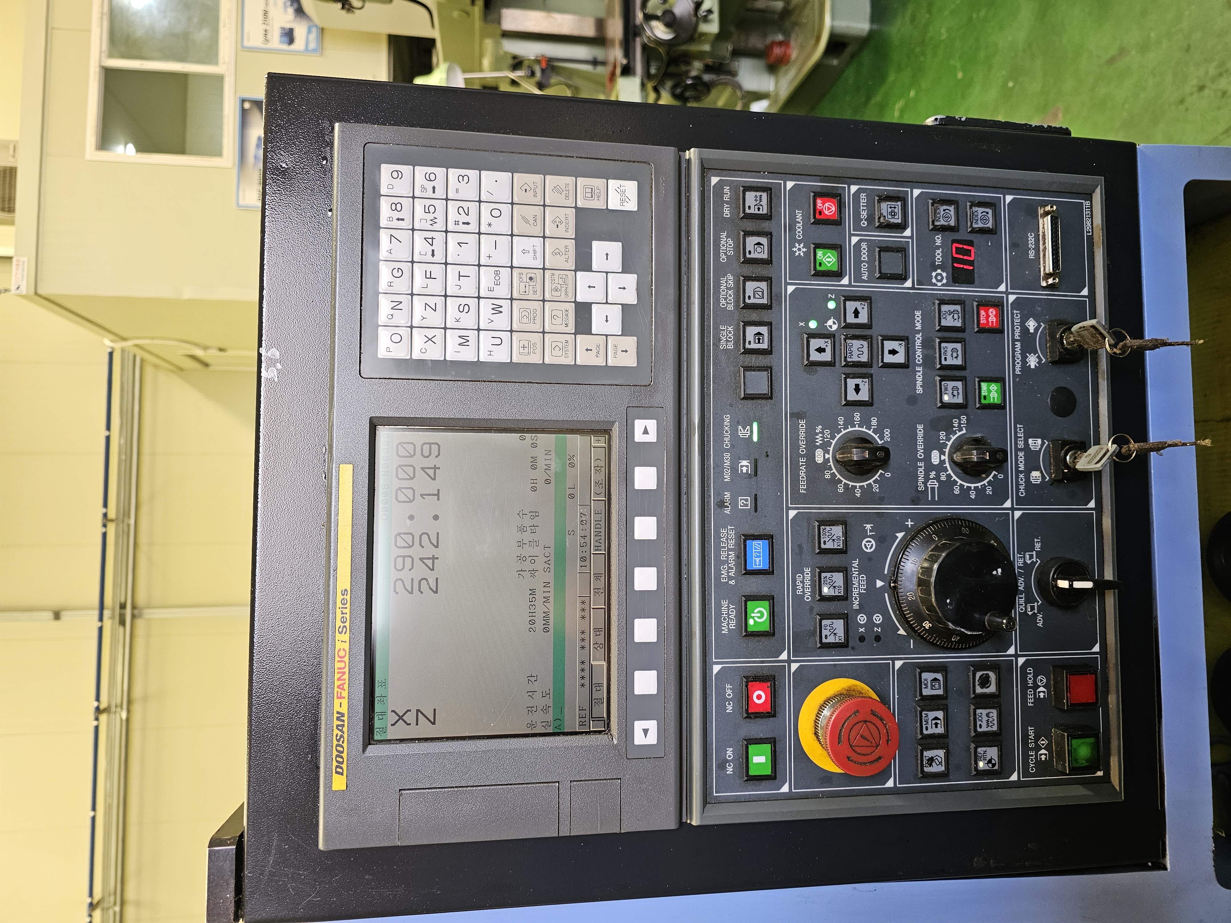 LYNX220C (8인치) 심압대 유[판매완료]