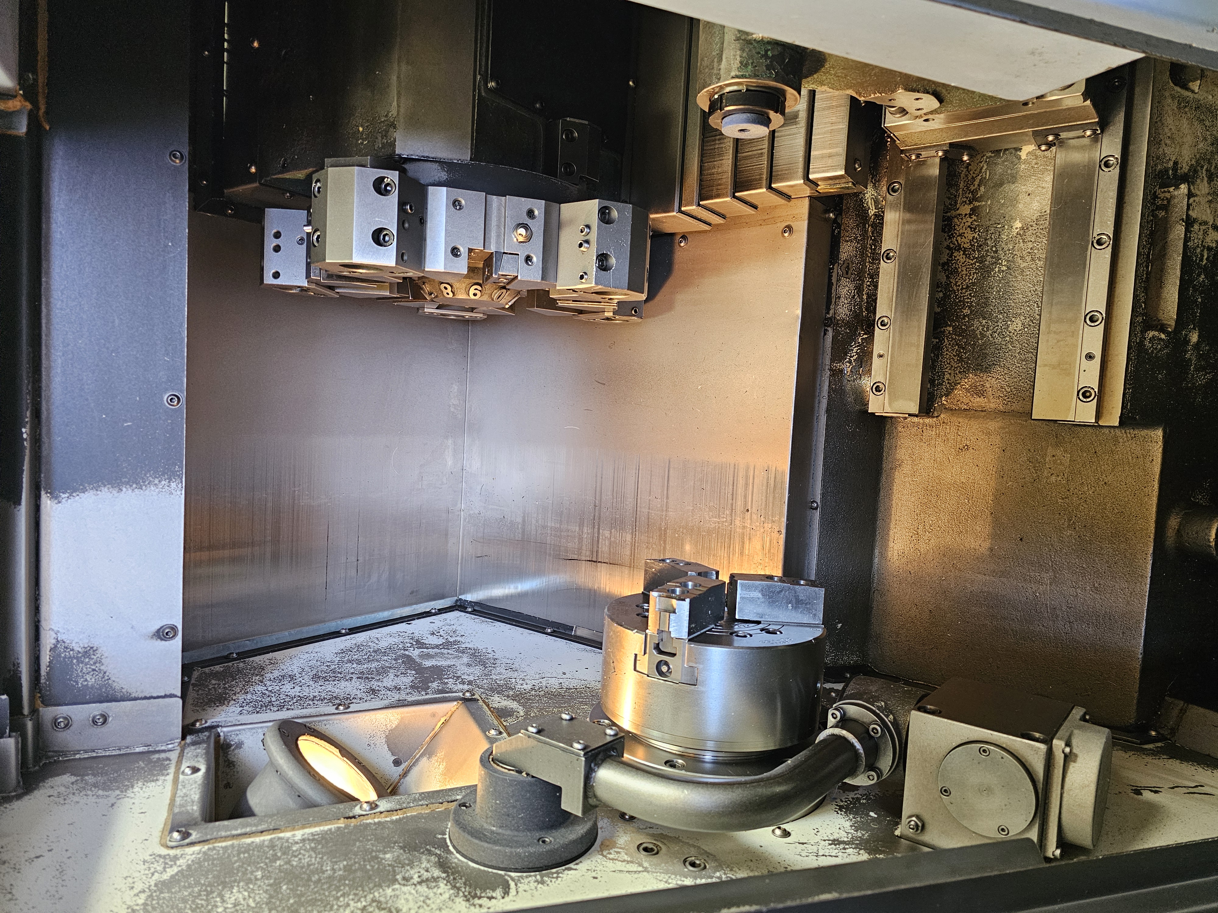 LYNX220C (8인치) 심압대 유[판매완료]