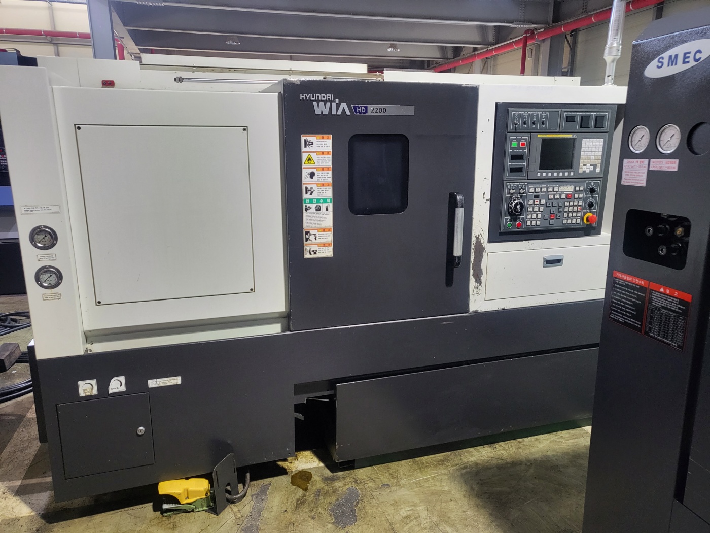 위아8인치 CNC선반 HD-2200(2015년)