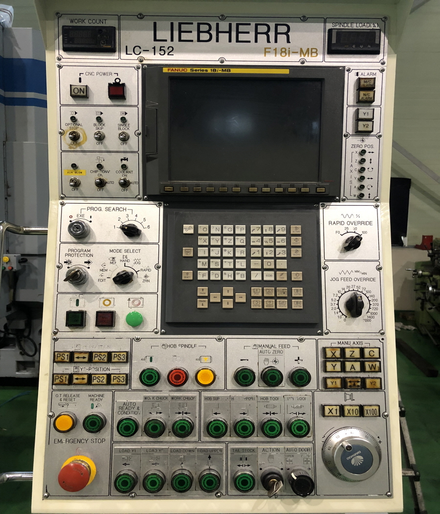 독일제 호빙기 LC152, 독일제 호빙머신 LC152, 독일제정밀호빙기 LC152, 독일호빙기 LC152, 독일제 기어가공기 LC152