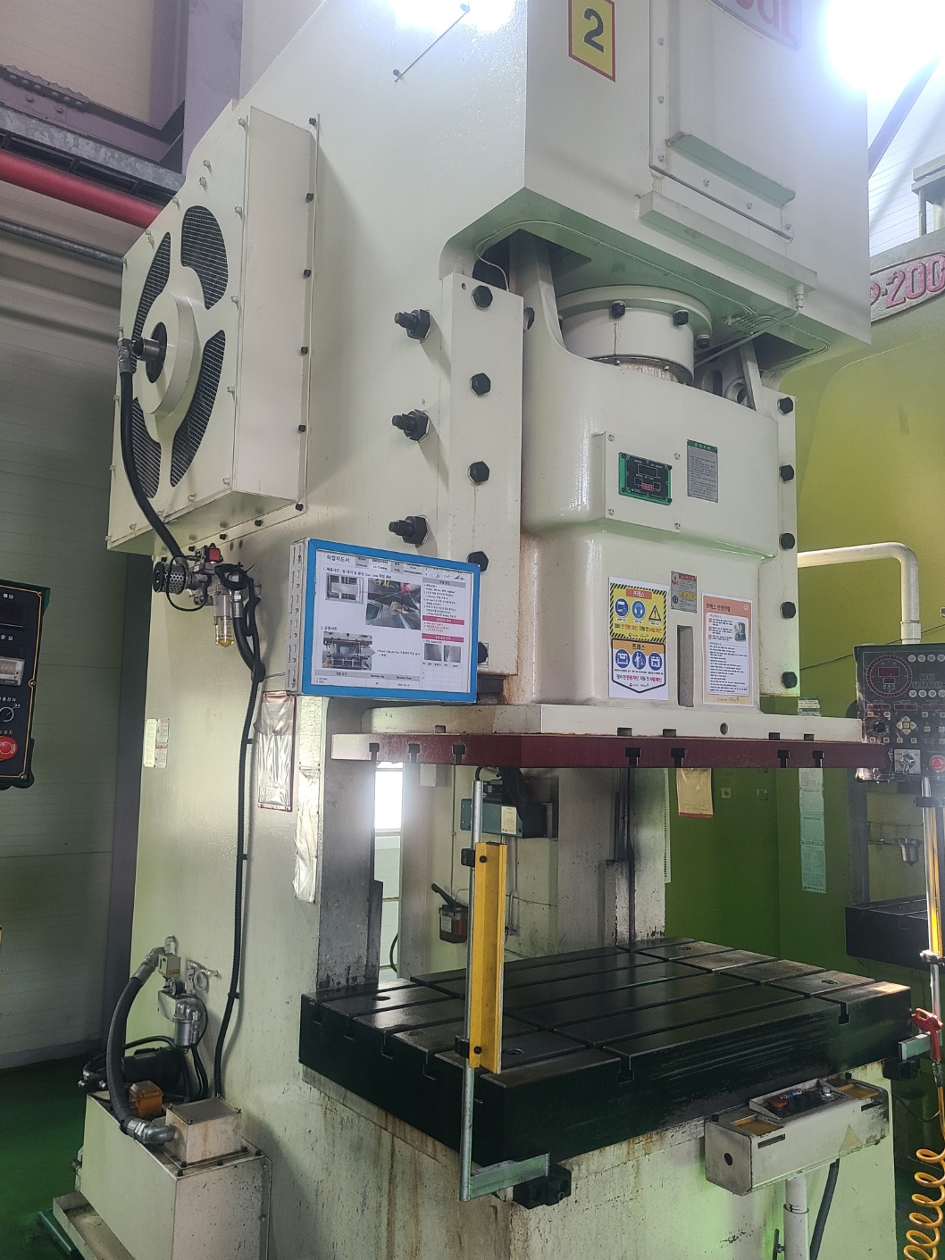 J&H (한얼 C형) 너클프레스 200톤  (2016년 12월) 동일사양 2식