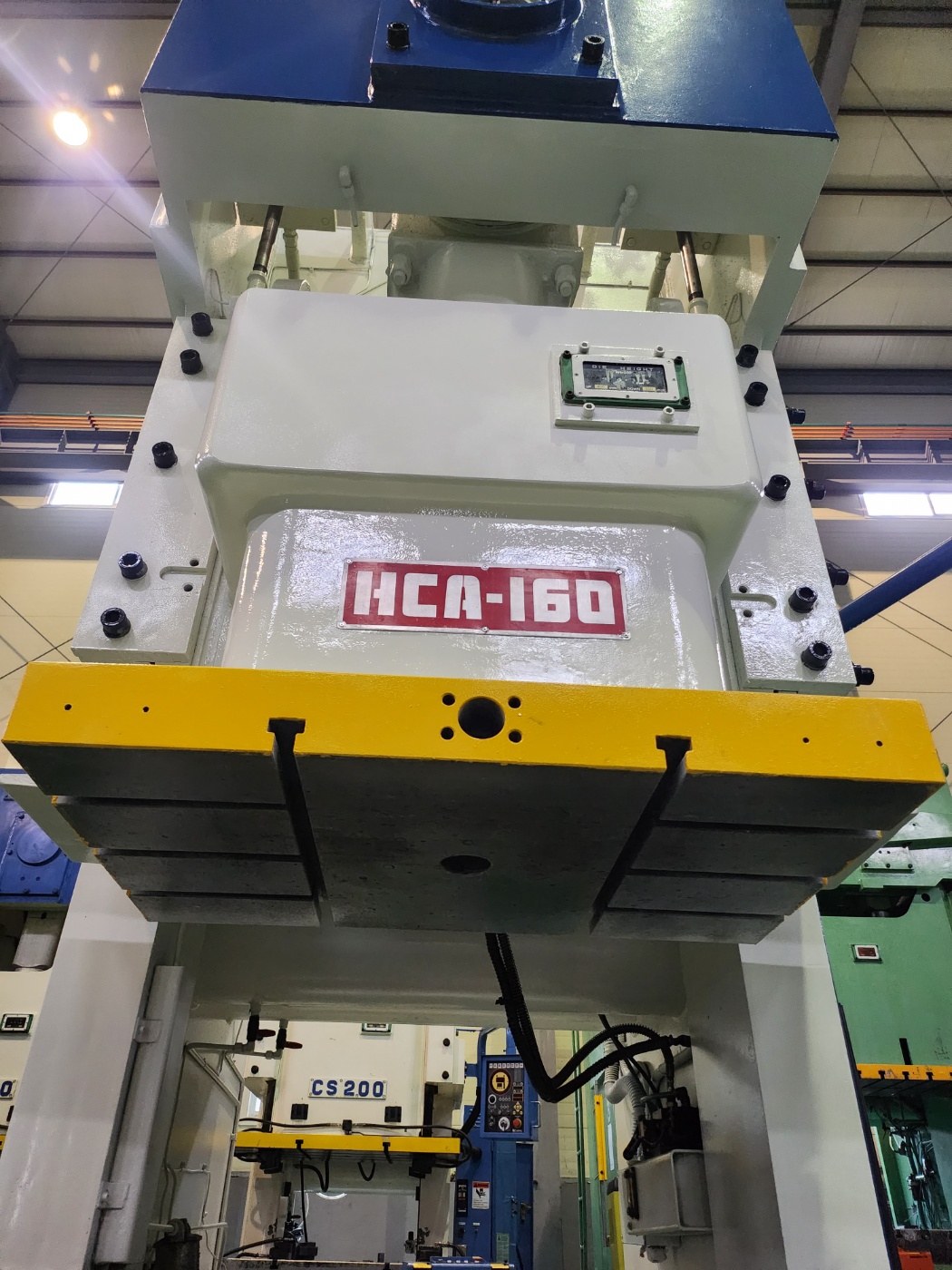 화일 C형프레스 160톤 -다이쿠션 有  (2001년 3월)