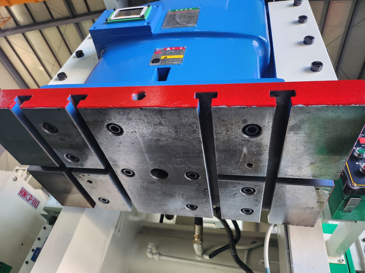 한얼 C형프레스 110톤-다이쿠션 有 (2009년 10월)