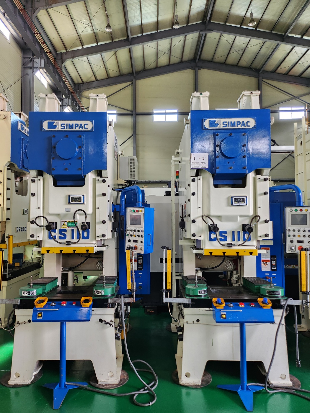 심팩프레스 110톤  CS-110 (2015년 12월)  동일사양 2식