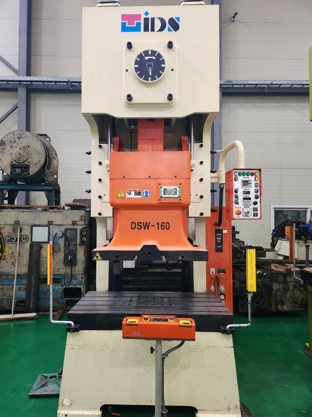 IDS C형프레스 160톤-다이쿠션有 (2014년 5월)