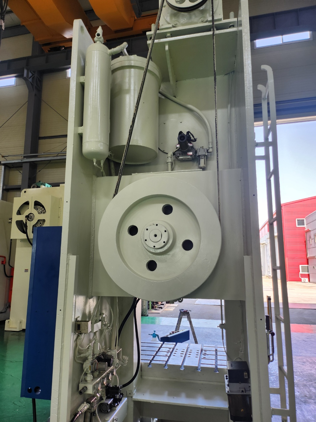 우진 C형프레스 150톤 - 다이쿠션 有 (1997년 6월)