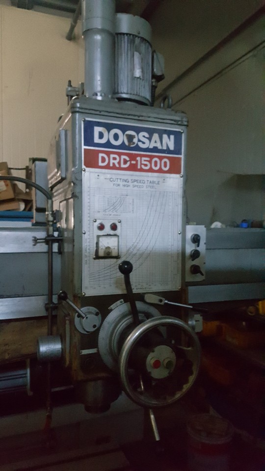 두산 레디알 DRD-1500, 두산레디알드릴머신DRD-1500, 두산레디알드릴링DRD-1500, 두산레디알드릴머신DRD-1500